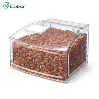 Ecobox SPH-009 Contenedor de alimentos a granel en forma de arco para supermercado industrial de alimentos