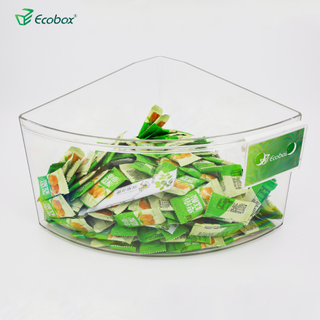 Contenedor a granel de supermercado Ecobox SPH-019 para estante de isla redonda 