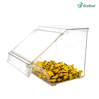 Ecobox SPH-005A Papelera apilable de supermercado para alimentos y dulces a granel