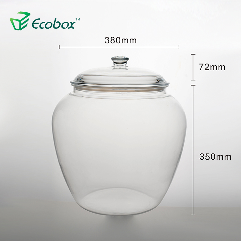 Ecobox SPH-FB400-7 contenedor hermético de tarro de cereales para alimentos a granel