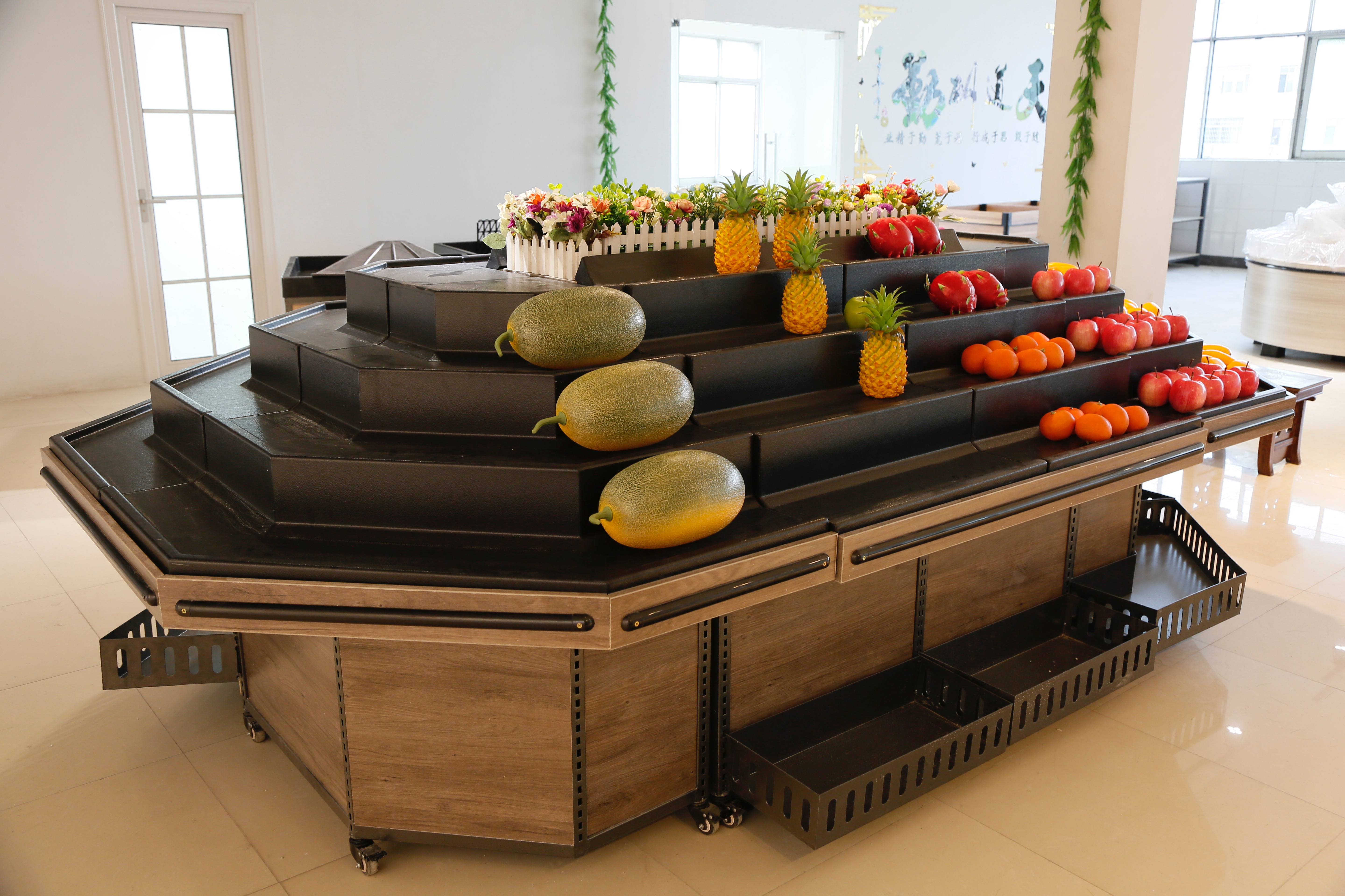 Ecobox Eco-friendly Banana step riser single fruit falso Riser step